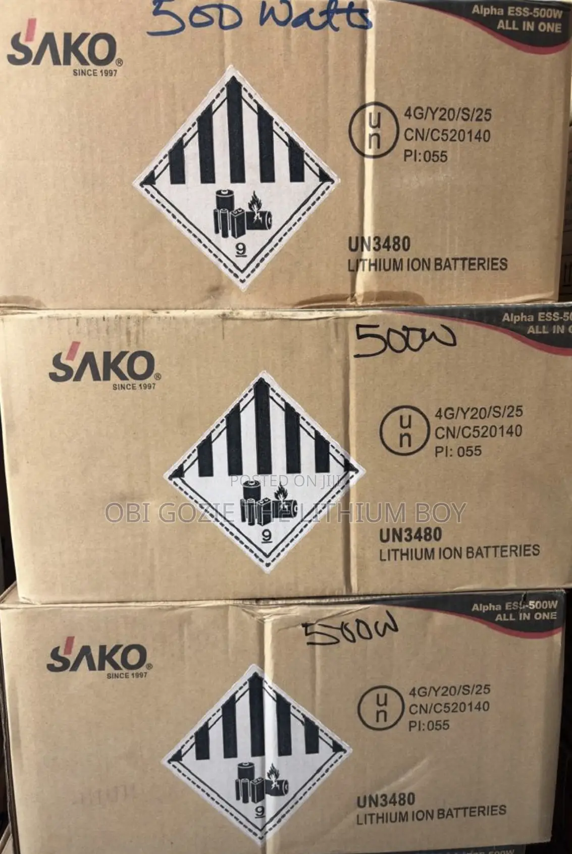 1kwh Sako Energy Storage System (Ess). Best Sako Importer and Vendor