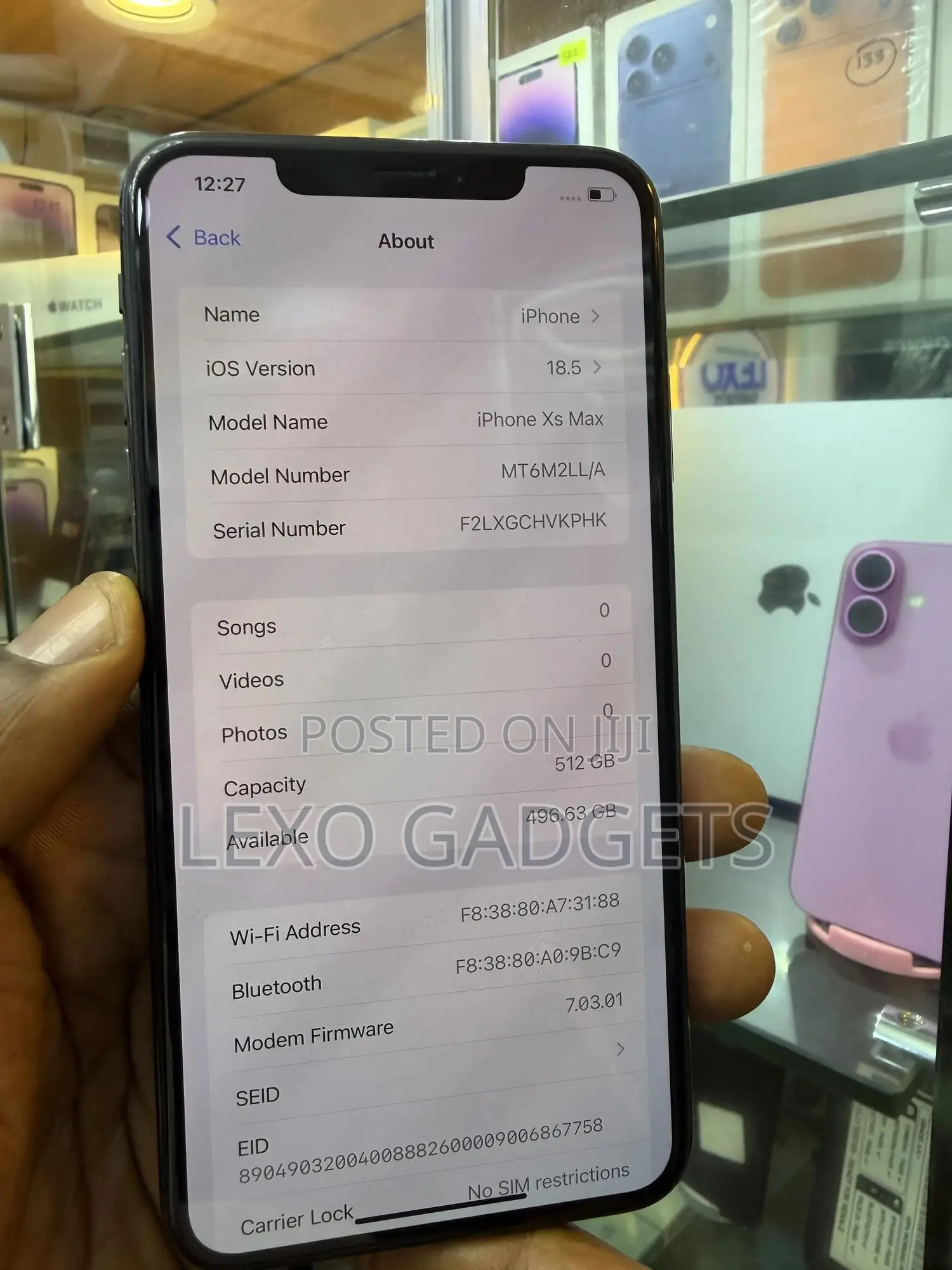 Apple iPhone XS Max 512 GB Black