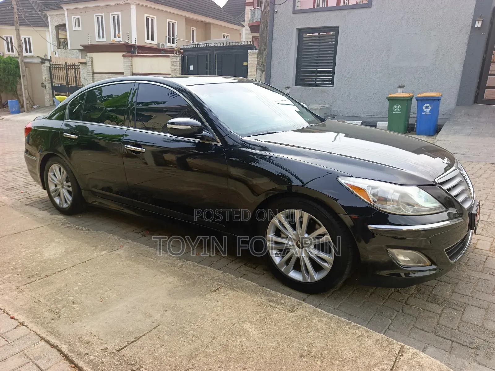 Hyundai Genesis 3.8 4dr Sedan (3.8L 6cyl 8A) 2014 Black