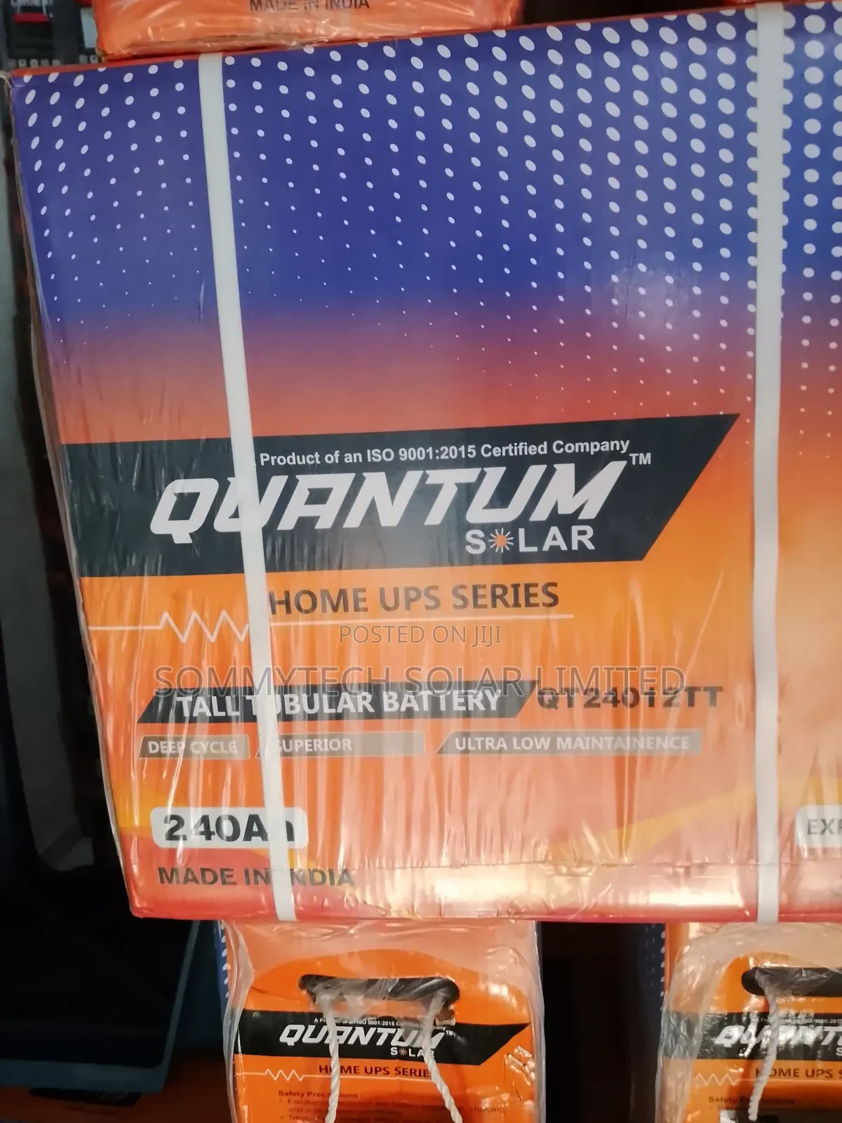 240ah Quantum Tubular Battery