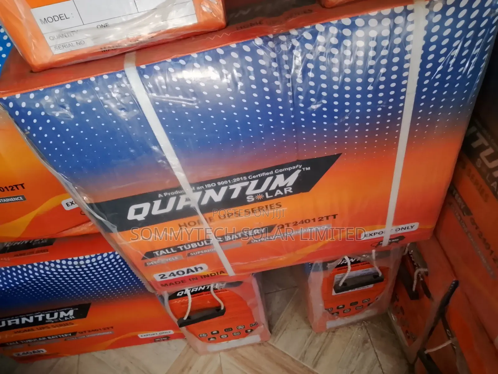 240ah Quantum Tubular Battery