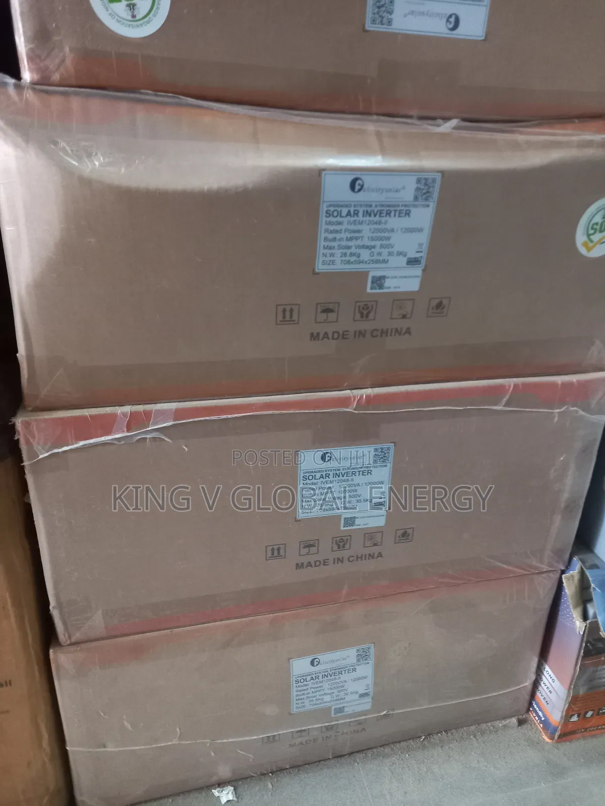 Felicity Solar 12kva/48v Hybrid Solar Inverter
