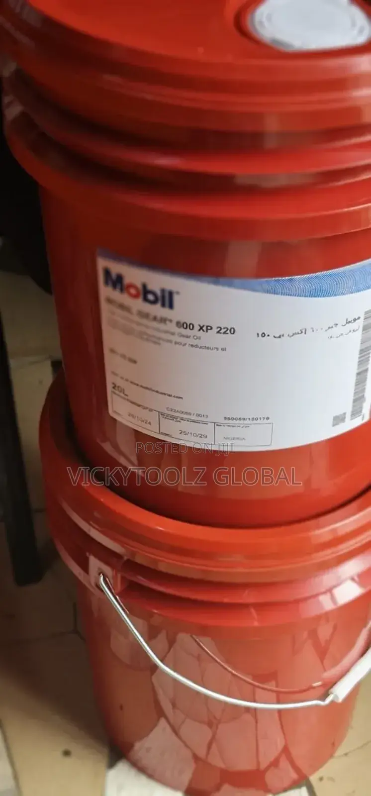 Mobil Gear Oil 600 Xp 220 Hp Gear Oil 20l