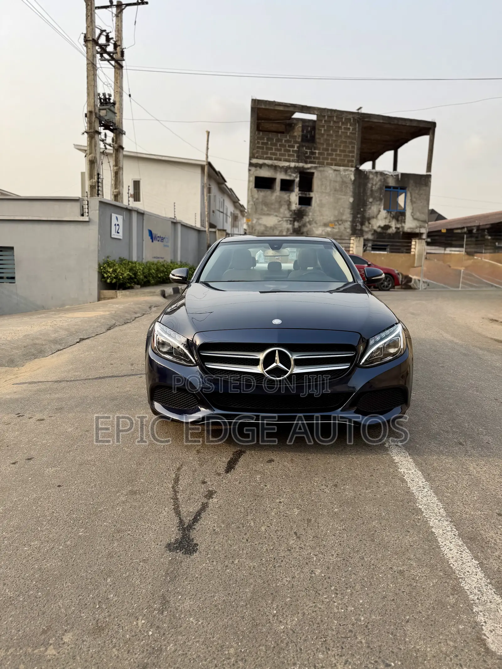 Mercedes-Benz C300 Luxury 4dr AWD 4Matic Sedan (2.0L 4cyl 7A) 2015 Blue