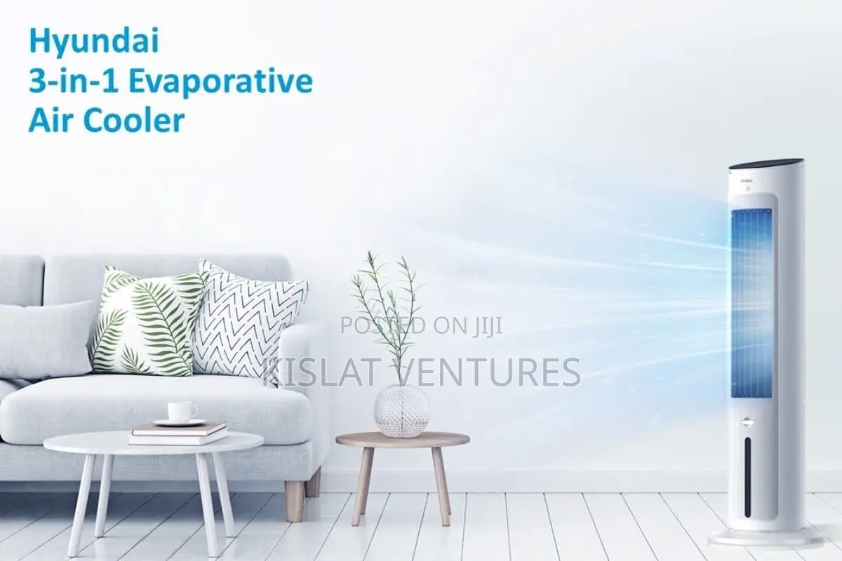 Hyundai 4l Evaporative Air Cooler 40inch - 45w