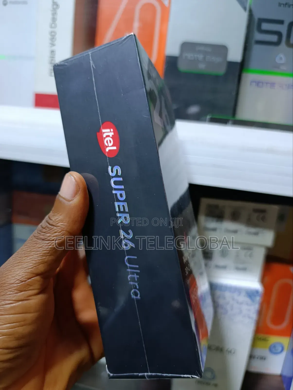 New Itel S26 Ultra 256 GB Black