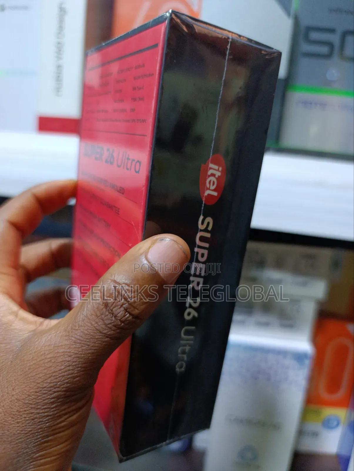 New Itel S26 Ultra 256 GB Black