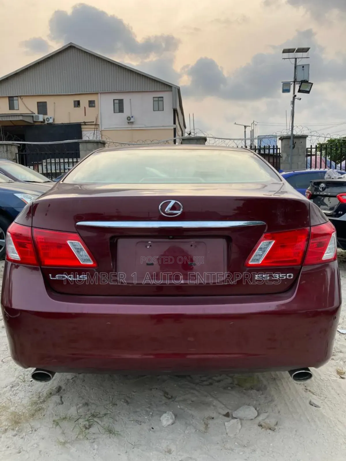 Lexus ES 350 2008 Red