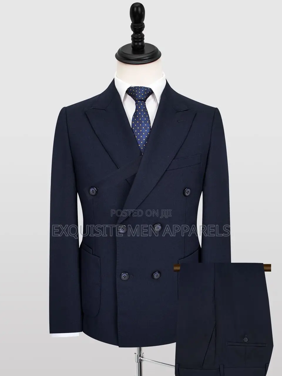 Designer Double Breasted Belt Strap Turkish Men’S Suit