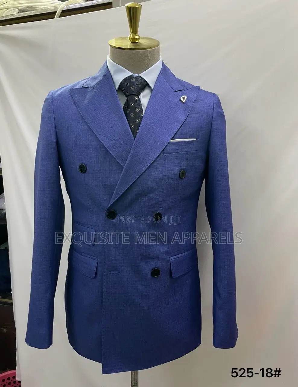 Designer Double Breasted Belt Strap Turkish Men’S Suit
