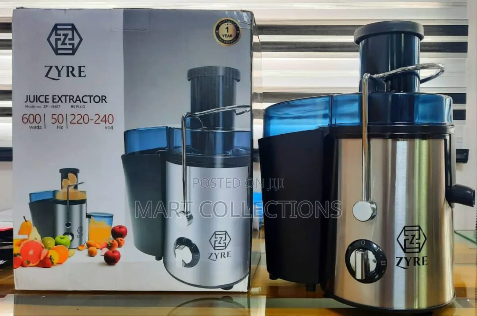 Zyre Electric Juicer – Fast Juice Extractor for Home Use