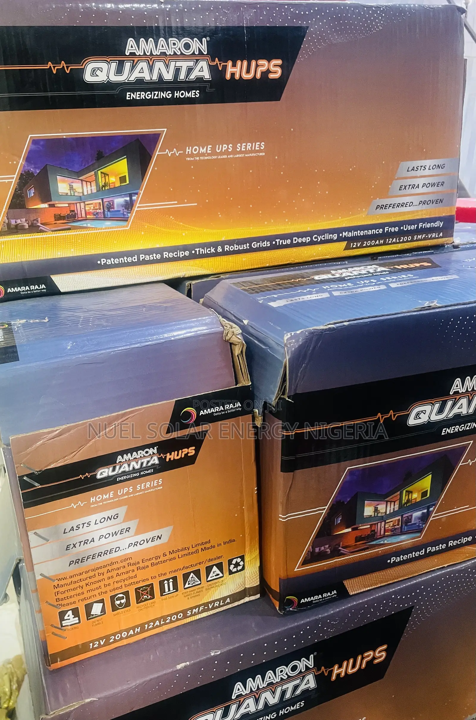 Amaron Quanta Hups 12v 200ah Battery