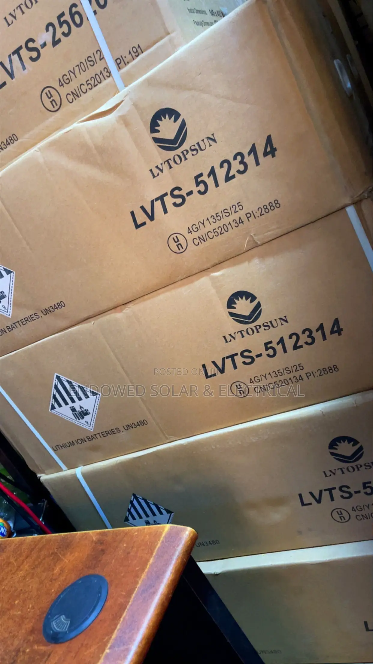 16kwh 51.2v 314ah Lvtopsun Lithium Batteries Are Available in Stock