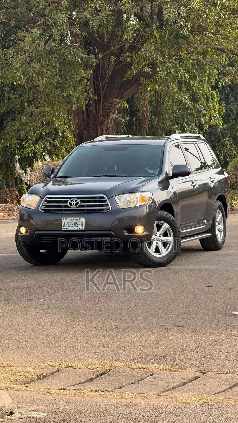 Toyota Highlander 2010 Gray
