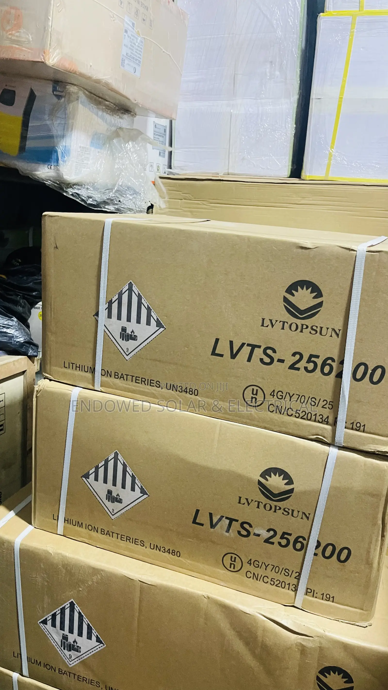 5kwh 24v 200ah Lvtopsun Lithium Batteries