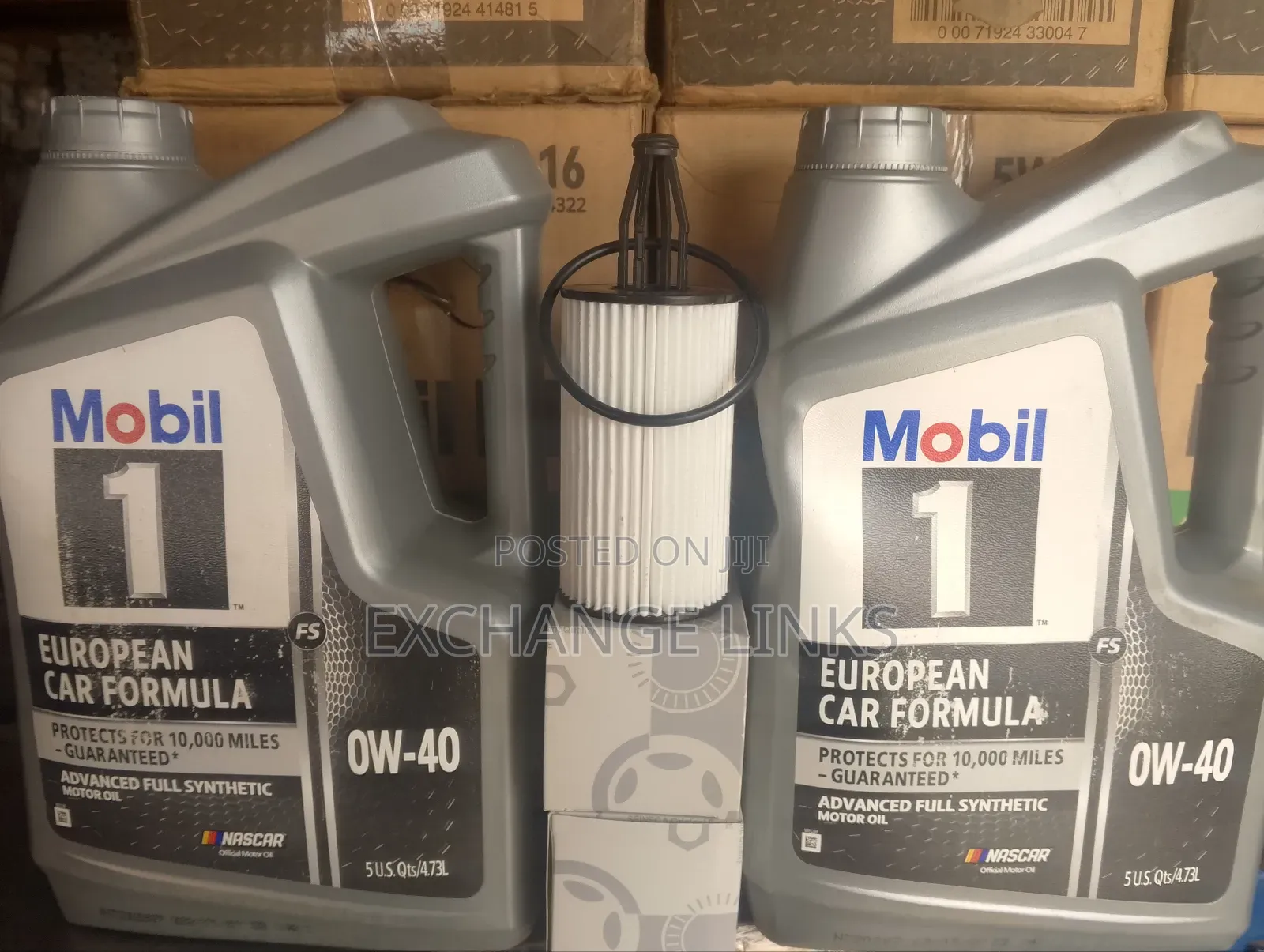 Oil Filter 276 Mercedes Benz and Mobil 1 0w-40 Fully Synthetic