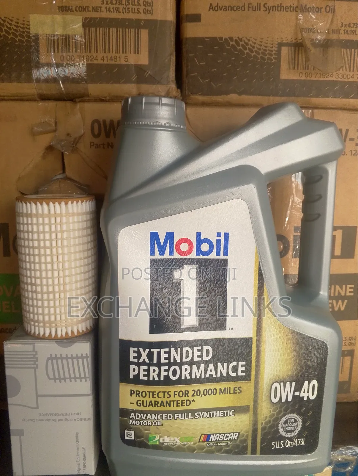Oil Filter Benz 272 and 0w-40 Mobil 1 5l