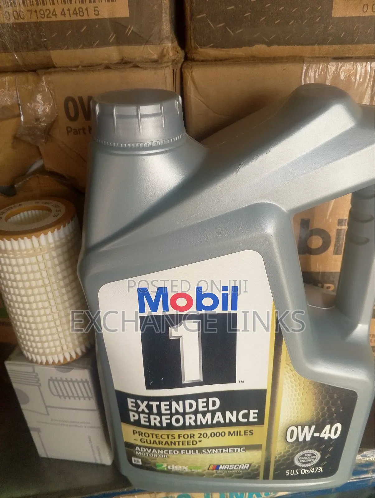 Oil Filter Benz 272 and 0w-40 Mobil 1 5l