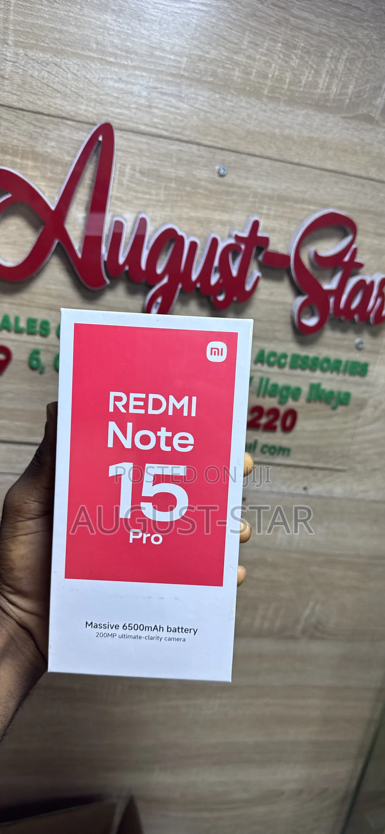 New Xiaomi Redmi Note 15 Pro 256 GB Black