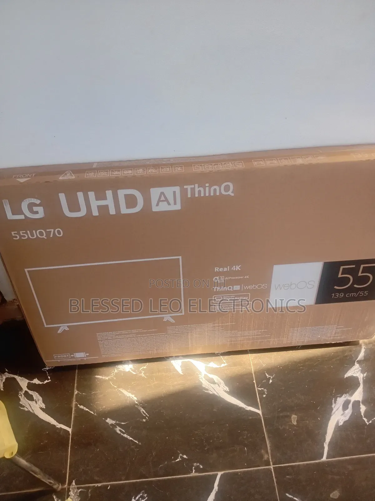 55 Inches With Inbuilt Bluetooth Netflix Wifi Facebook Google