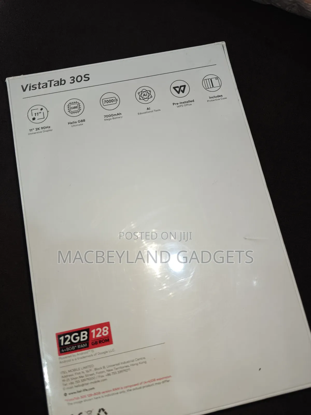 New Itel VistaTab 30S 128 GB Blue