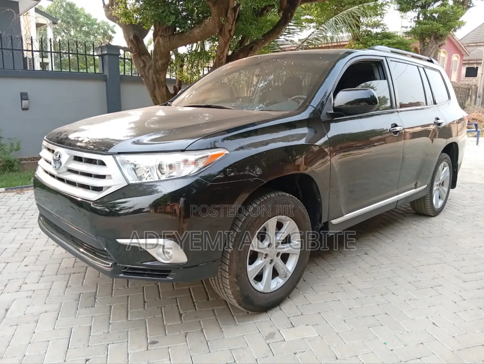 Toyota Highlander 2012 Black