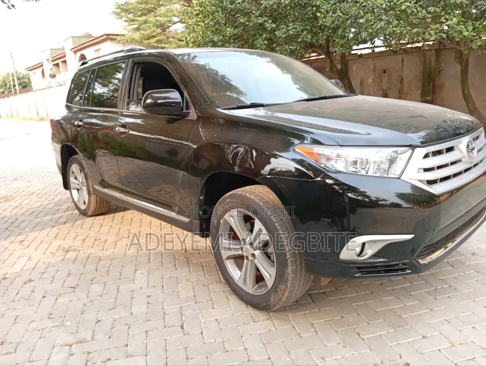 Toyota Highlander 2012 Black