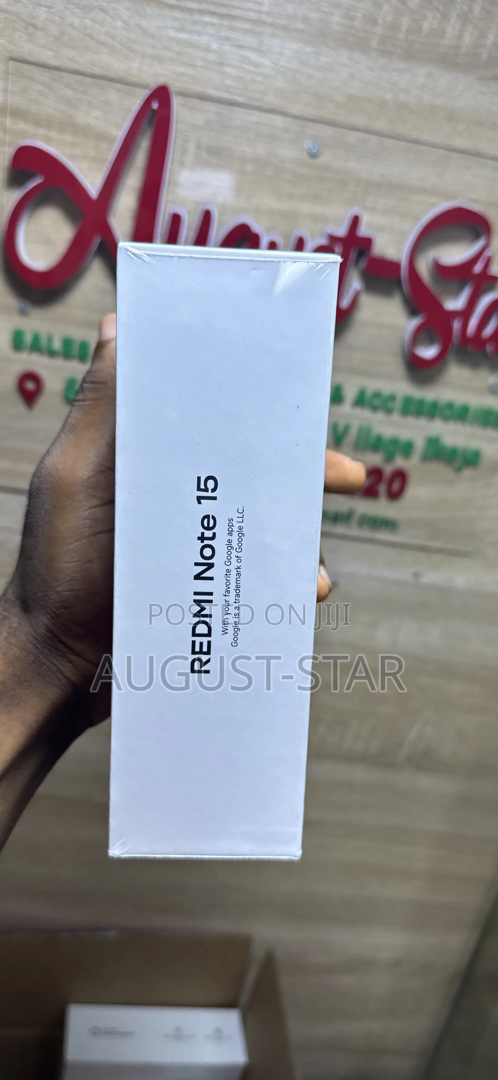 New Xiaomi Redmi Note 15 256 GB Black