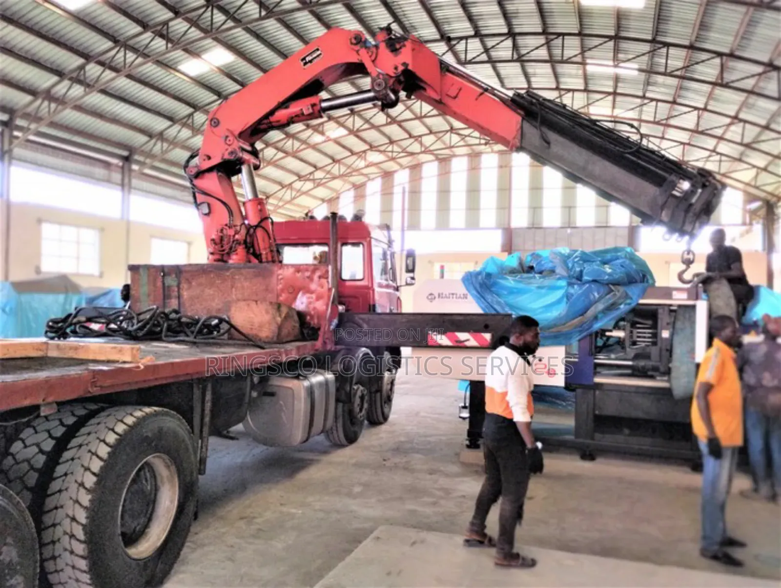 Rent a Self Loader Hiap Truck in Calabar Nigeria