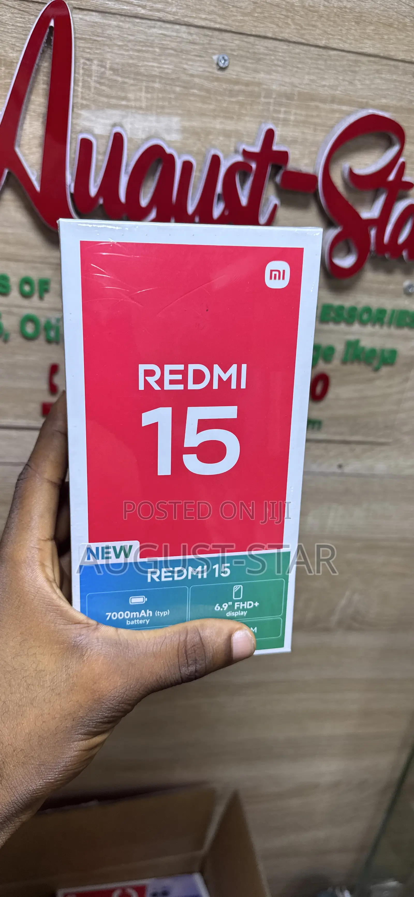 New Xiaomi Redmi 15 256 GB Black