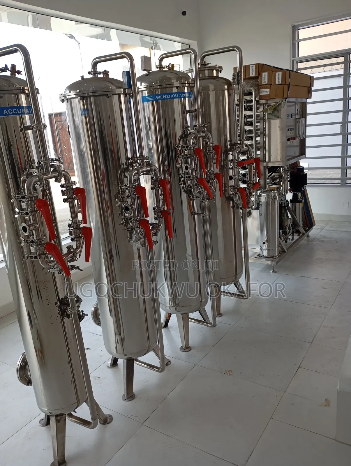 Flirtation Water Treatment Tank