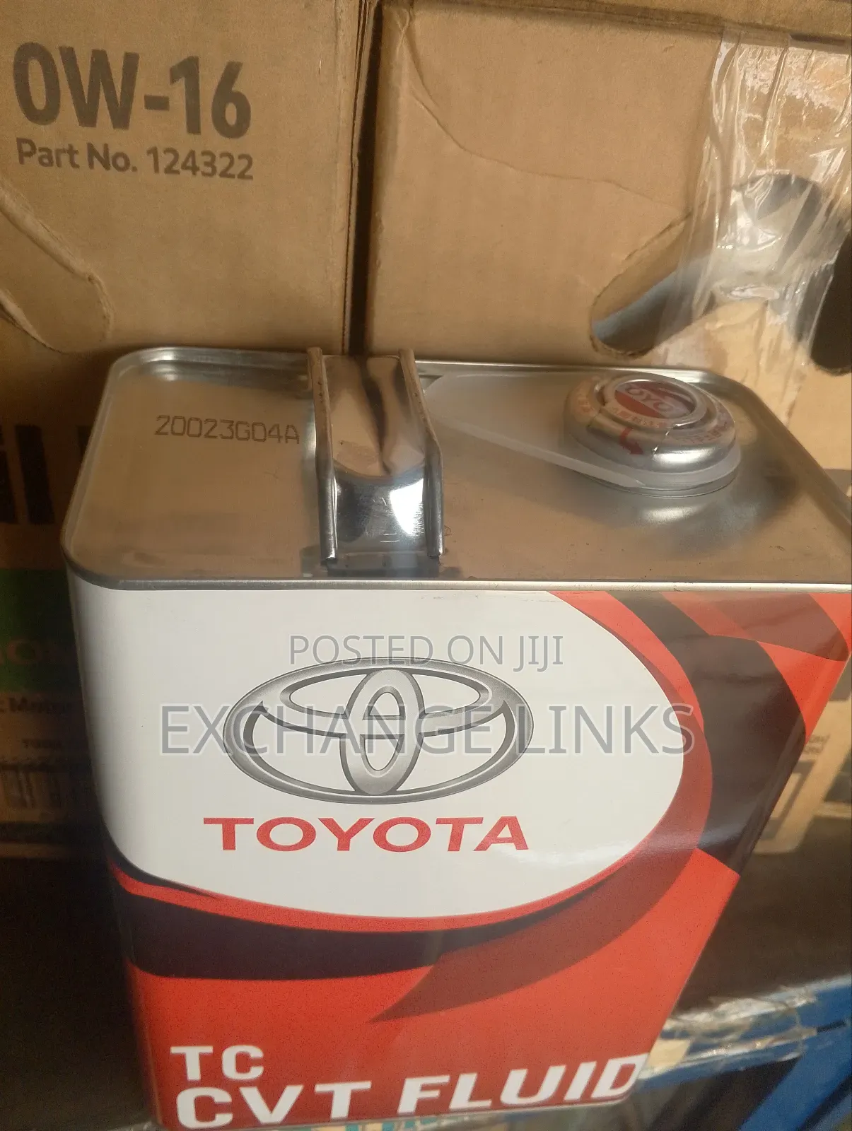 Mobil 1 0w-20 5l and Toyota CVT Atf 4l for Corolla and Camry