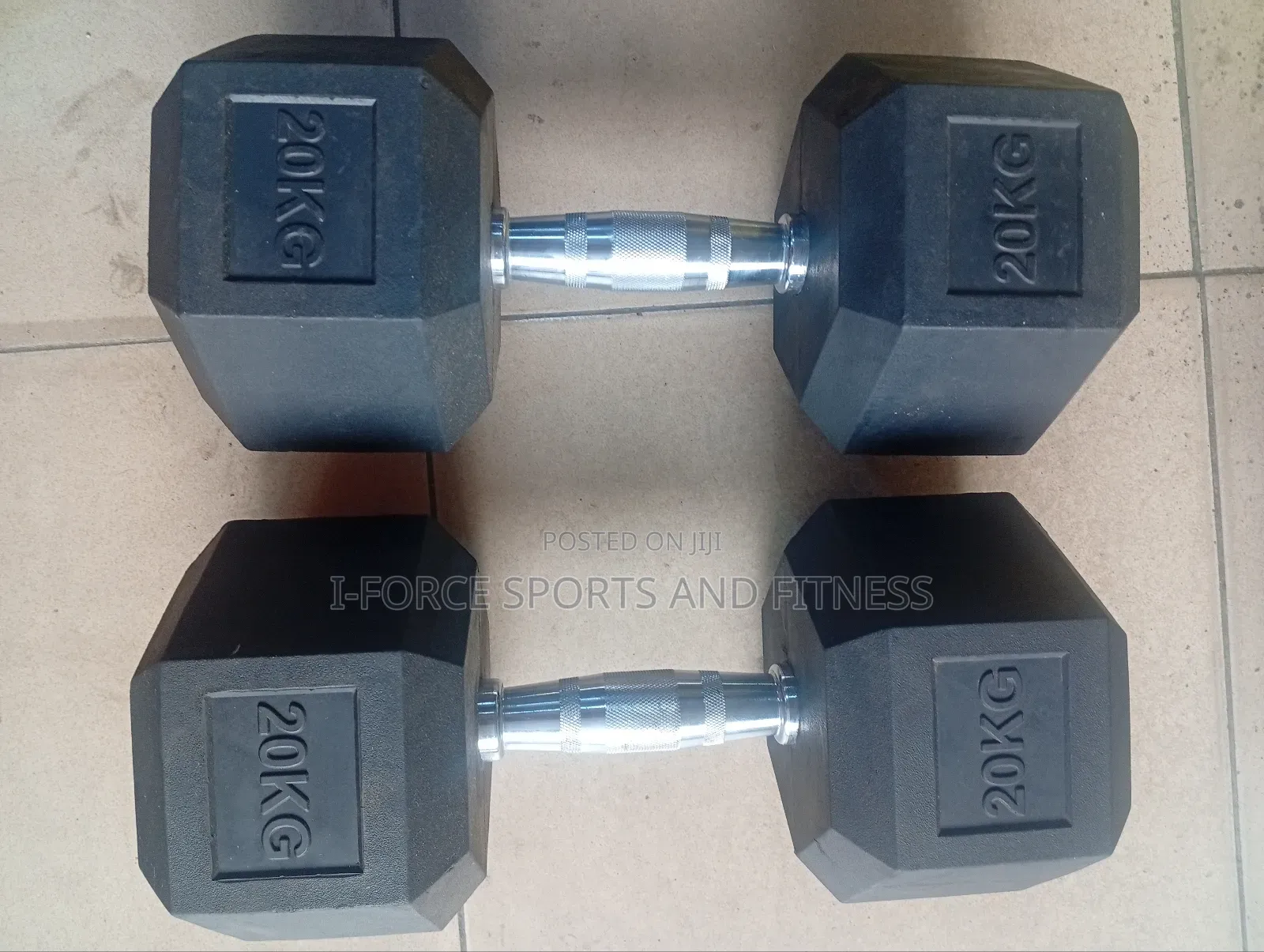 20 Kg Hexagon Dumbbell