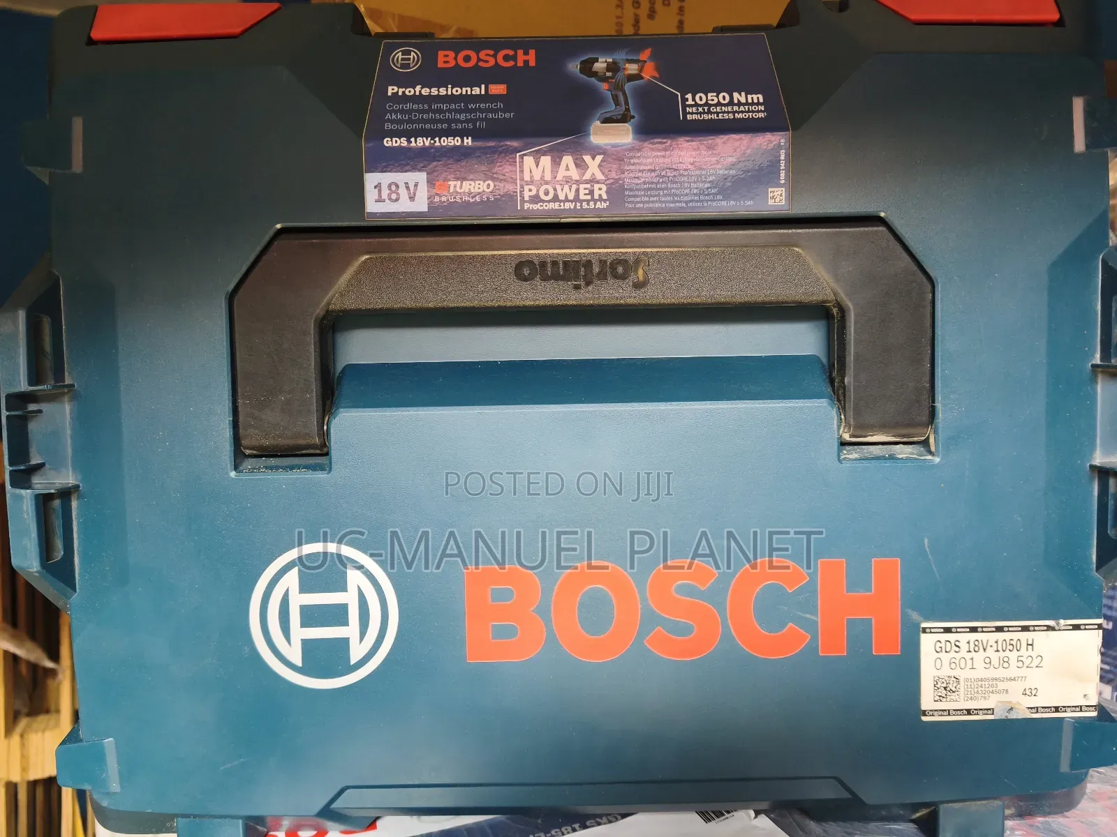 GDS 18v-1050 H Bosch Heavy Duty Cordless Impact Wrench