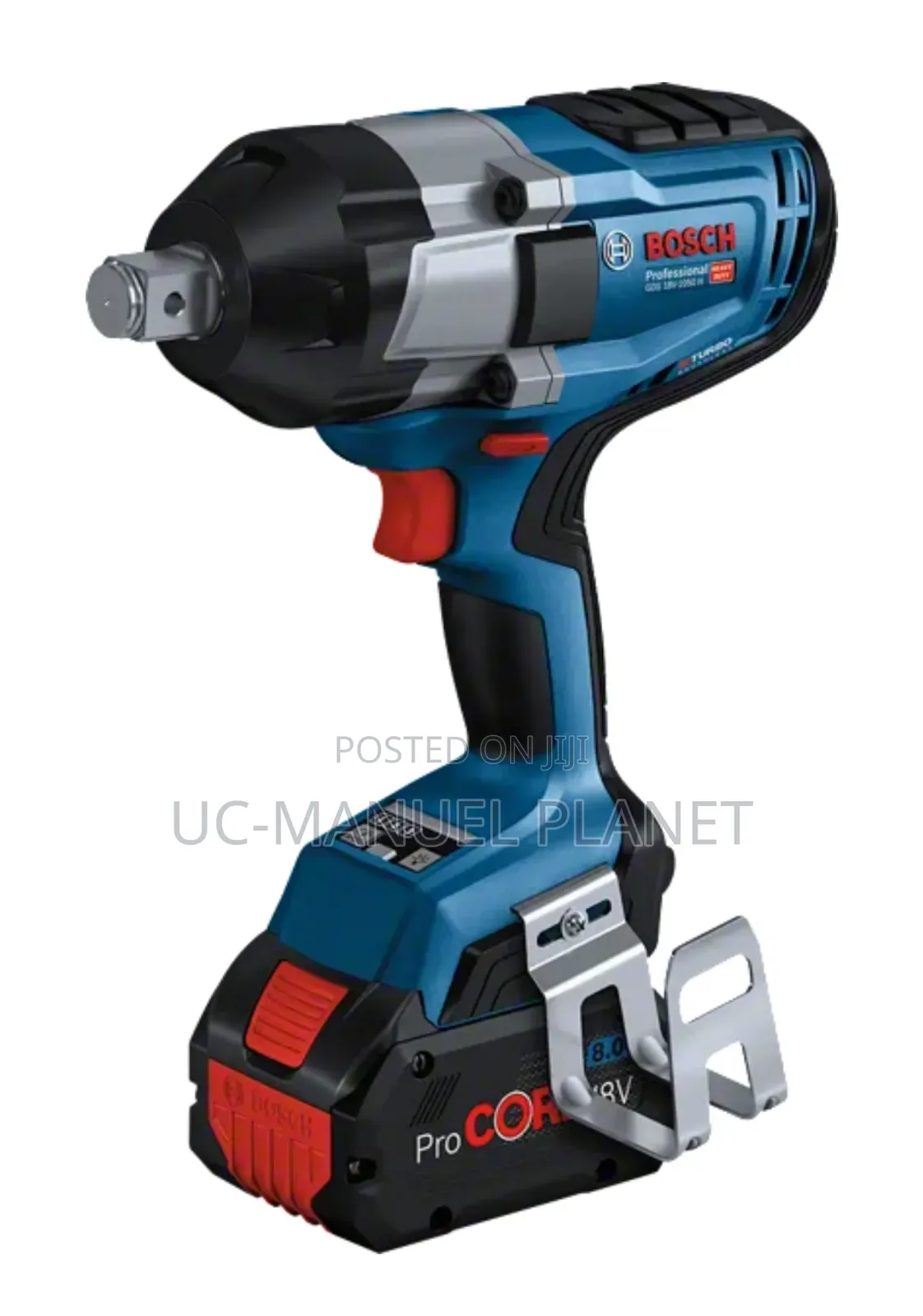 GDS 18v-1050 H Bosch Heavy Duty Cordless Impact Wrench