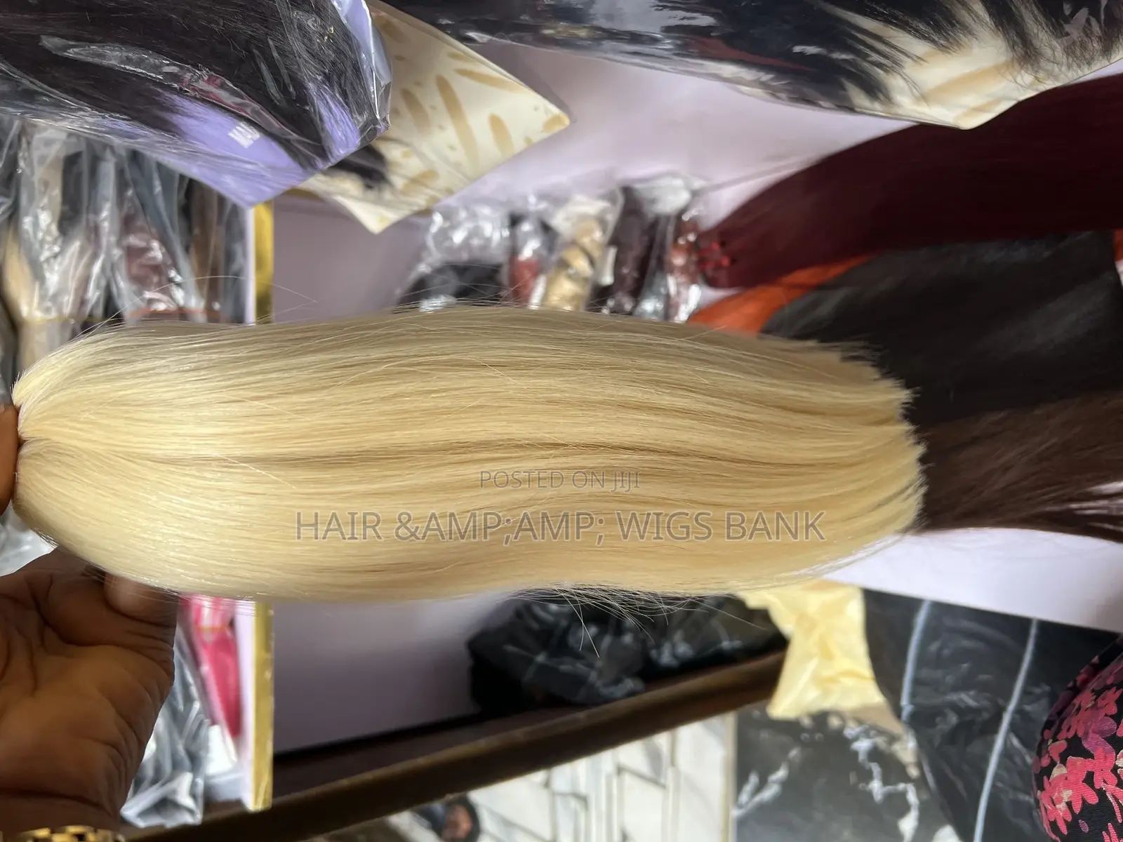 Vietnam Bone Straight Colored:Blonde|Brown|Orange|Wine(Prices by 100g)