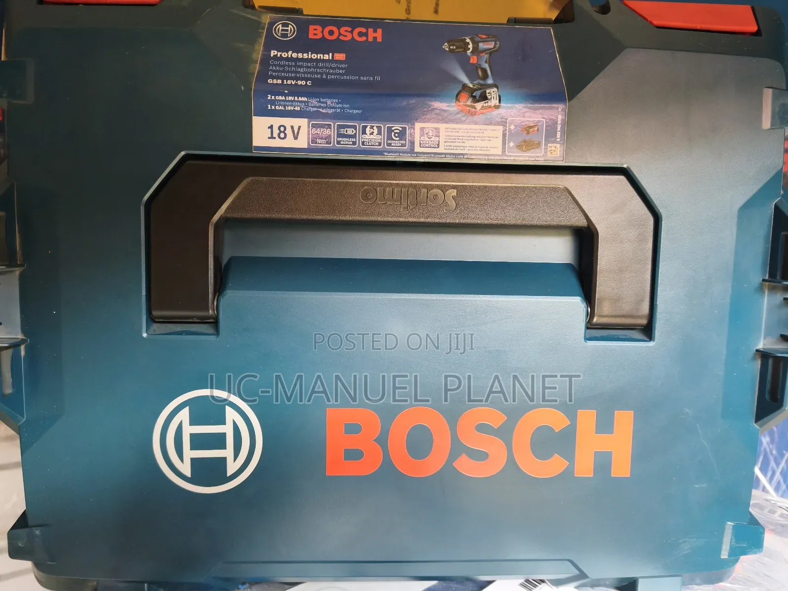 GSB 18v-90 C Bosch Heavy Duty Cordless Combi