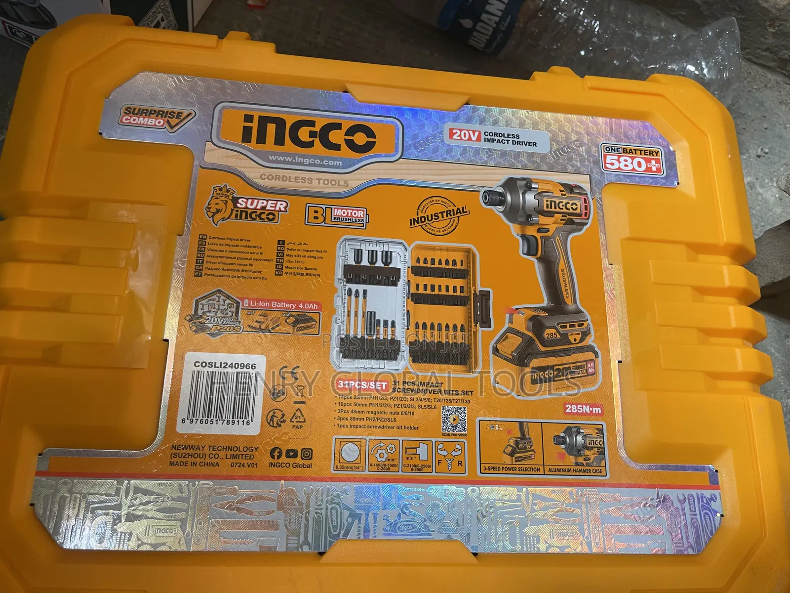 20v Ingco Impart Driver Heavy Duty