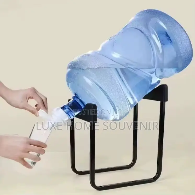 Table Top Dispenser Bottle Stand With Faucet