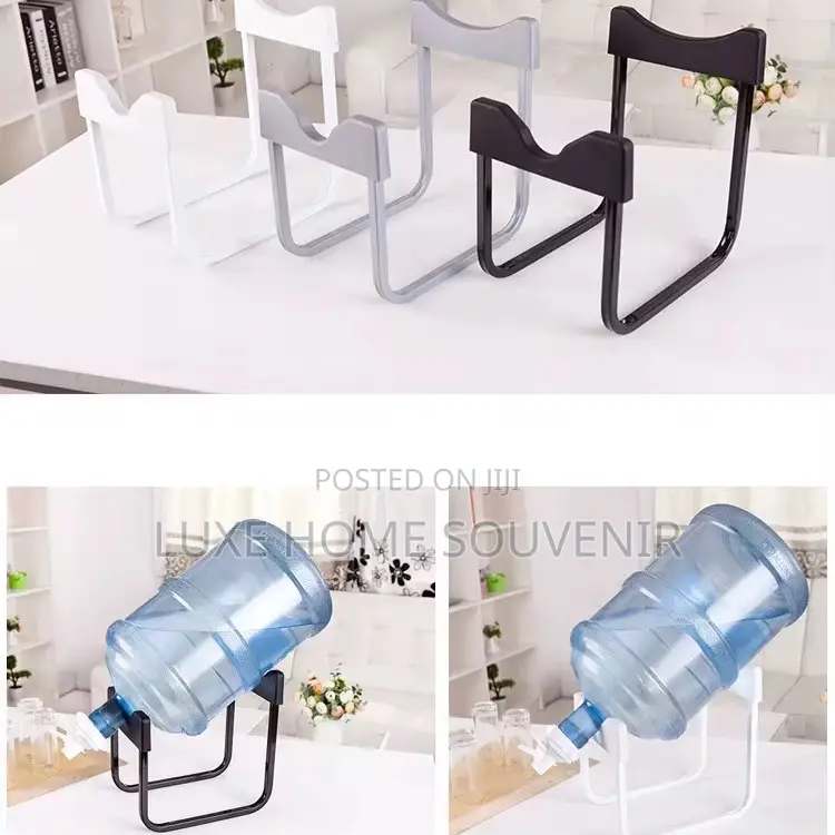 Table Top Dispenser Bottle Stand With Faucet