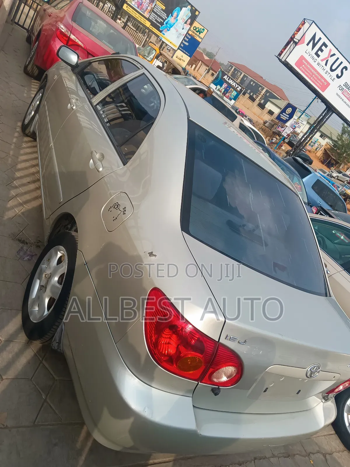 Toyota Corolla Sedan 2003 Gold