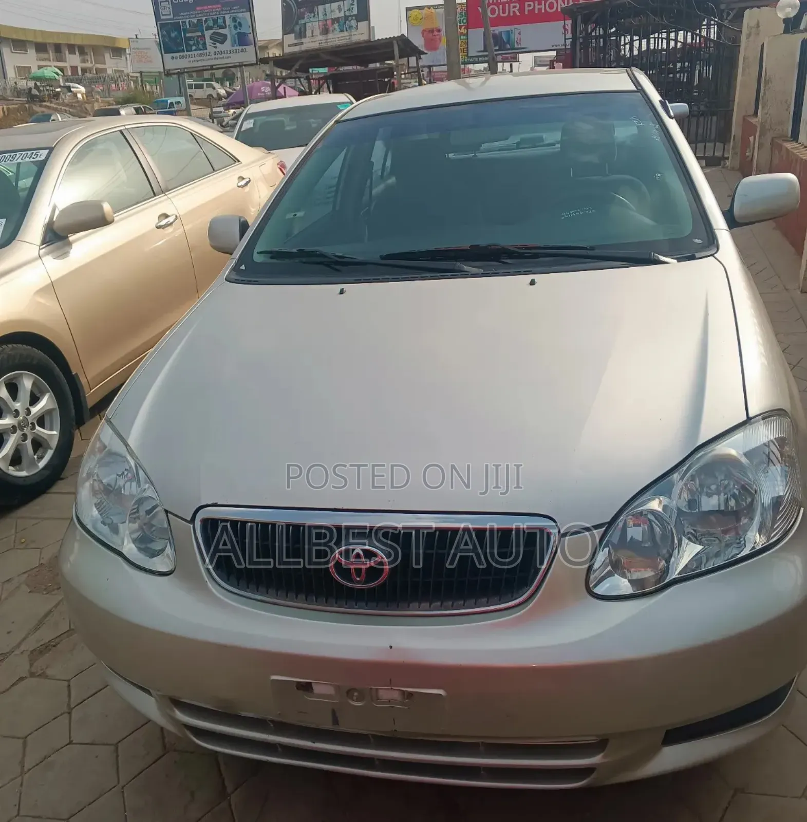 Toyota Corolla Sedan 2003 Gold