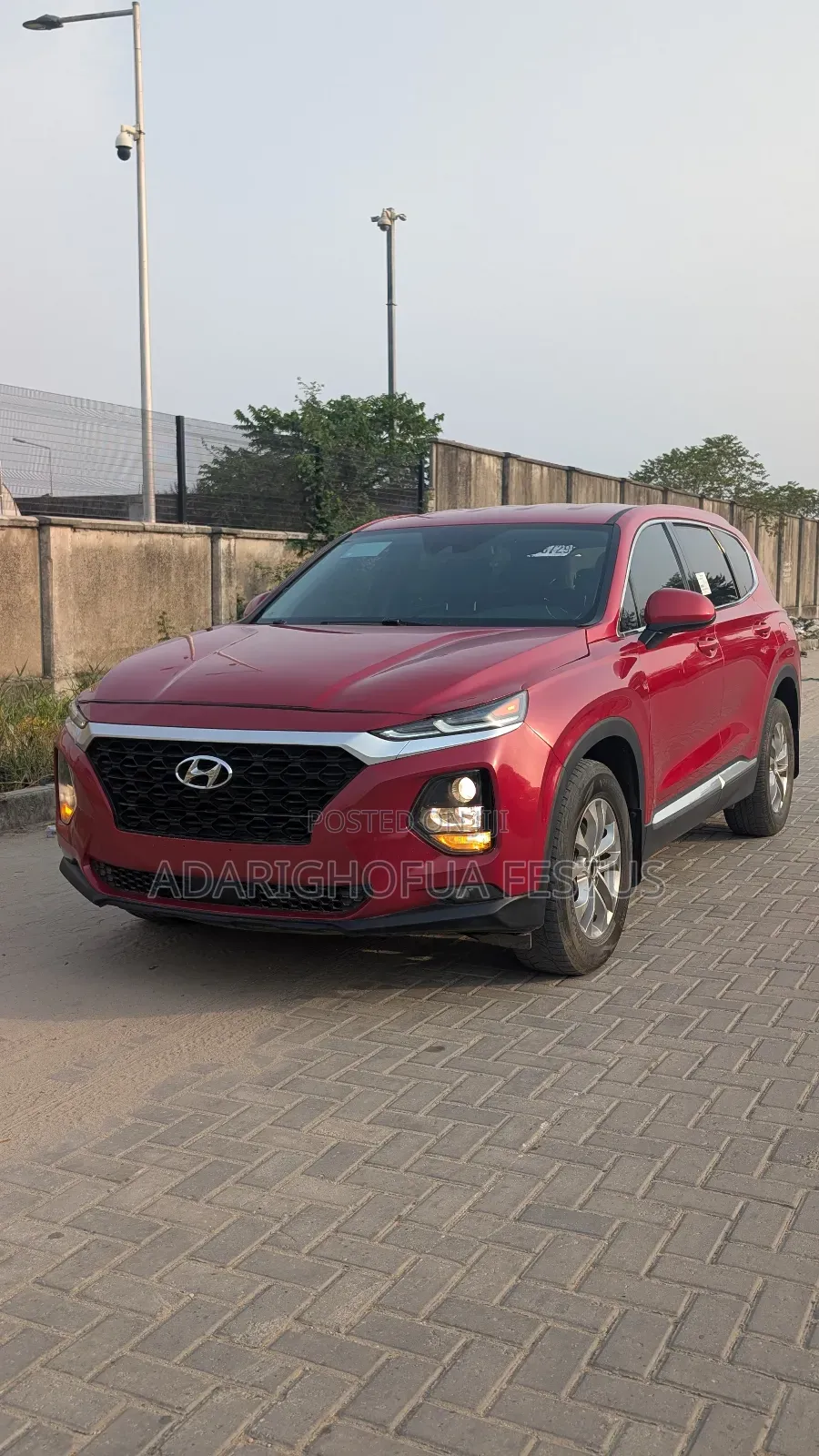 Hyundai Santa Fe 2020 Red