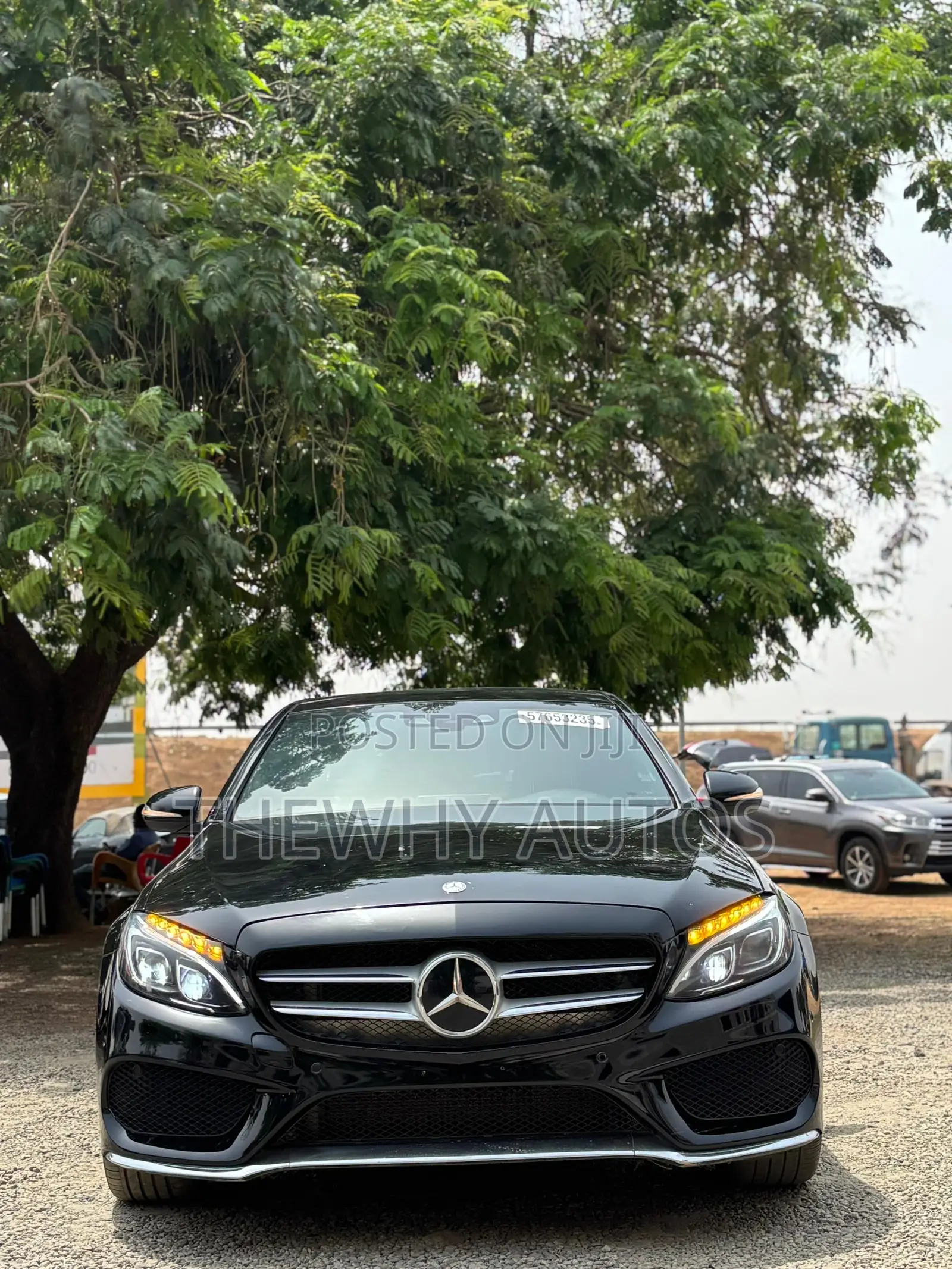 Mercedes-Benz C400 4Matic AWD Sedan (3.0L V6 7A) 2015 Black