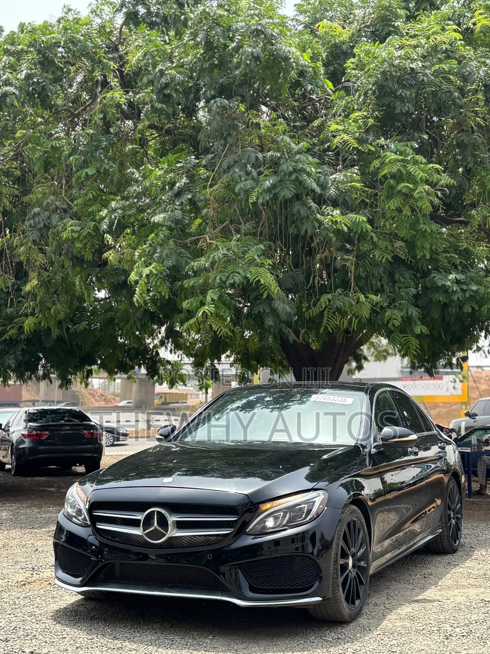 Mercedes-Benz C400 4Matic AWD Sedan (3.0L V6 7A) 2015 Black