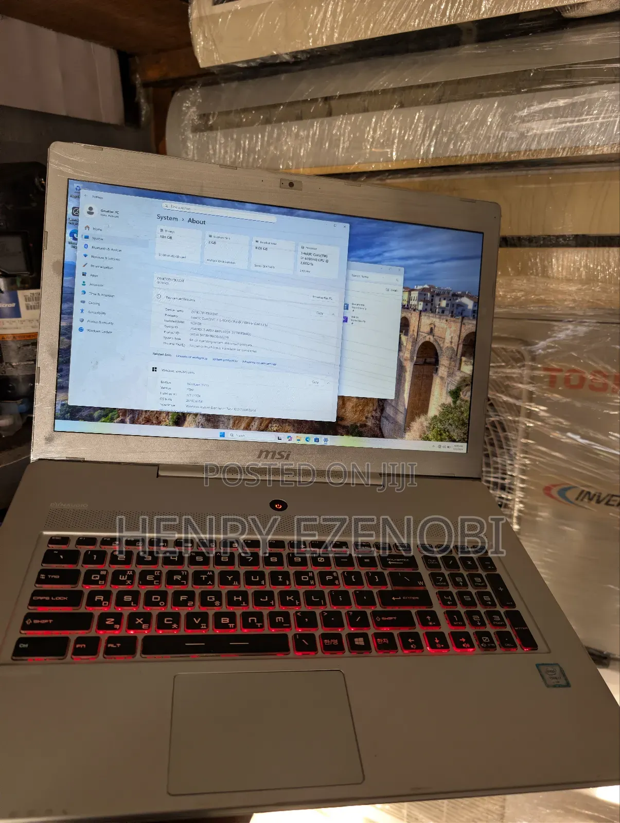 Laptop MSI GS70 2PC Stealth 8GB Intel Core i7 HDD+SSD 1T