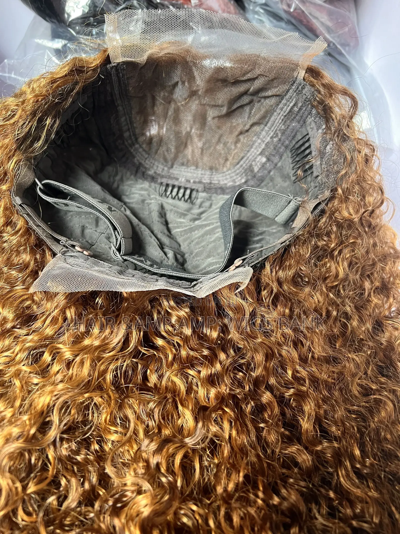 Super Double Drawn 5by5 Closure Pixie Curl Wig Piano Color P4/27