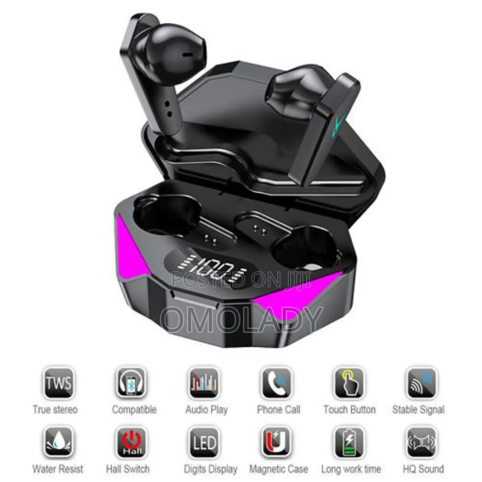 TWS-X15 True Wireless Stereo Gaming Earbuds