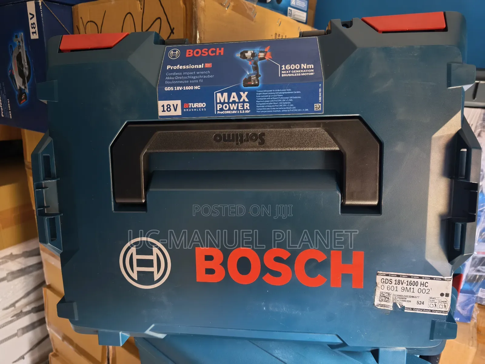 GDS 18v-1600 Hc Bosch Cordless Impact Wrench