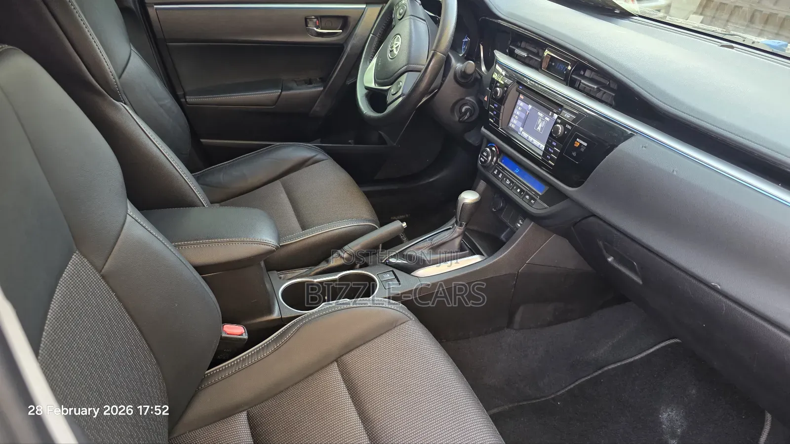 Toyota Corolla S Premium 4dr Sedan (1.8L 4cyl CVT) 2014 Black